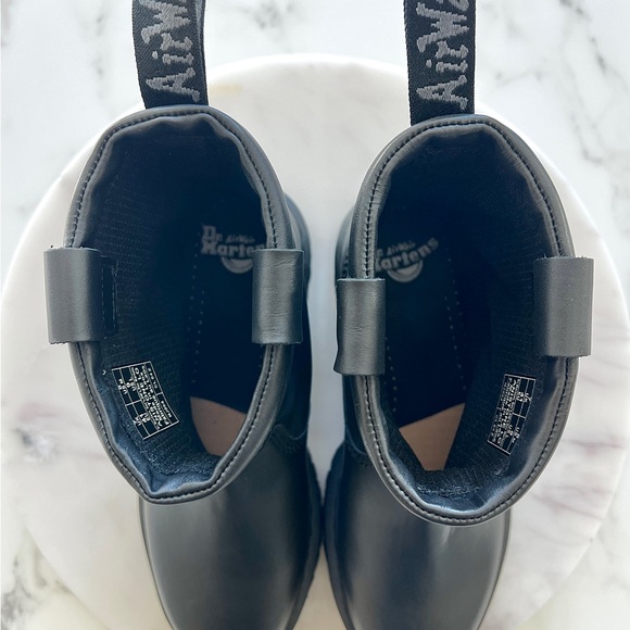 Dr. Martens Black Anistone Lo Shoes - Picture 7 of 12